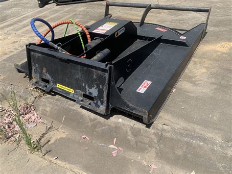 slasher skid steer mower|himac slasher for sale.